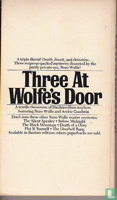 Three at Wolfe's Door - Image 2