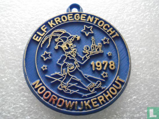 Elf kroegentocht Noordwijkerhout 1978