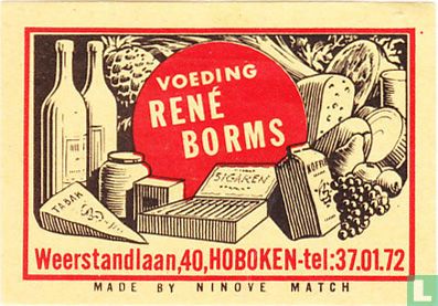 Voeding René Borms