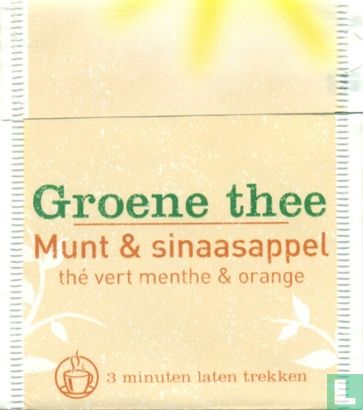 Groene thee Munt & sinaasappel - Image 2