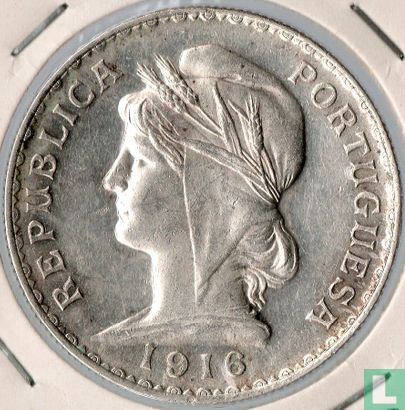 Portugal 1 escudo 1916 - Afbeelding 1