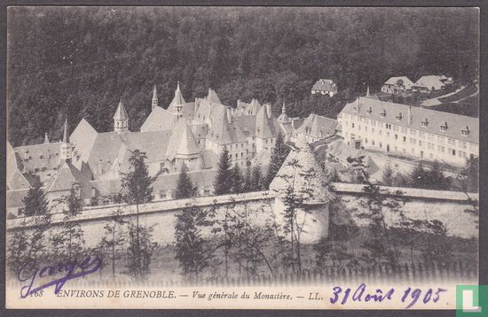 Environs de Grenoble, Vue generale du Monastre - Bild 1