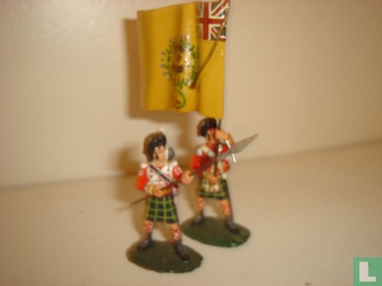 Gordon Highlanders Regimental  coulor