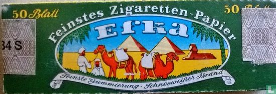 Efka - Zigarettenpapier (Braune marke - 65pf) - Bild 1