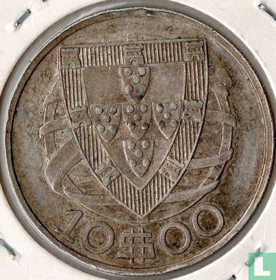 Portugal 10 Escudo 1932 - Bild 2
