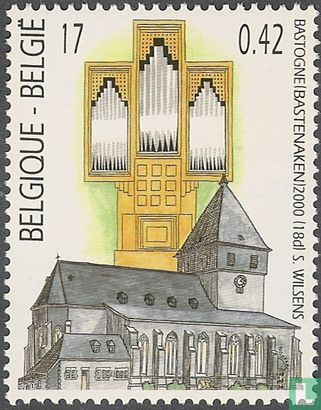Schumacher Orgel und St.-Peter-Kirche in Bastogne