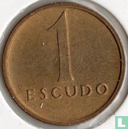 Portugal 1 escudo 1983 - Image 2