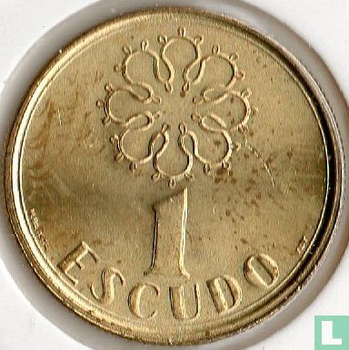 Portugal 1 escudo 1989 - Afbeelding 2