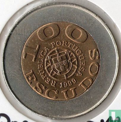 Portugal 100 escudos 1999 (PORTUGUESA) "UNICEF" - Image 1