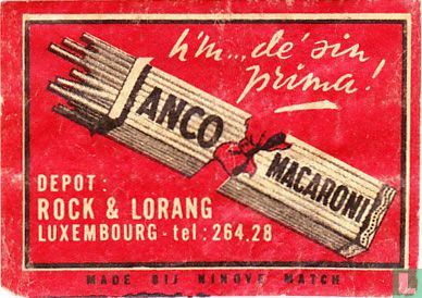 Anco Macaroni - Rock & Lorang