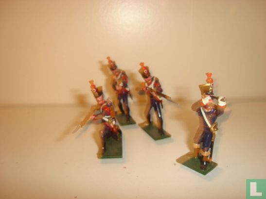 Frence artillery guards