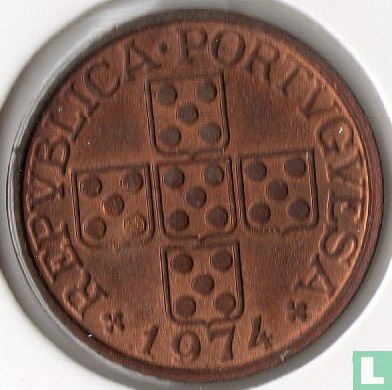Portugal 20 centavos 1974 - Afbeelding 1