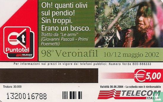 98° Veronafil - La Raccolta - Bild 2