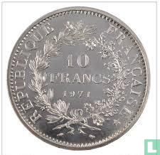 France 10 francs 1971 - Image 1