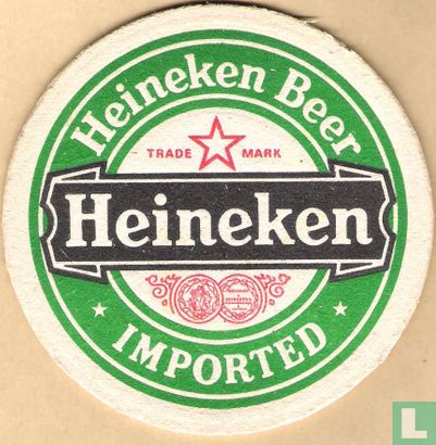 Logo Heineken Beer Imported 8d 10,7 cm