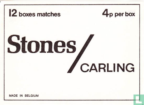 Stones / Carling - 4p per box