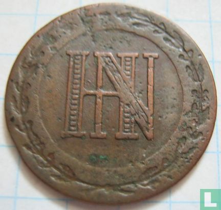 Westphalia 2 centimes 1812 - Image 2