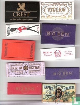 10 Old Rolling papers - Image 1