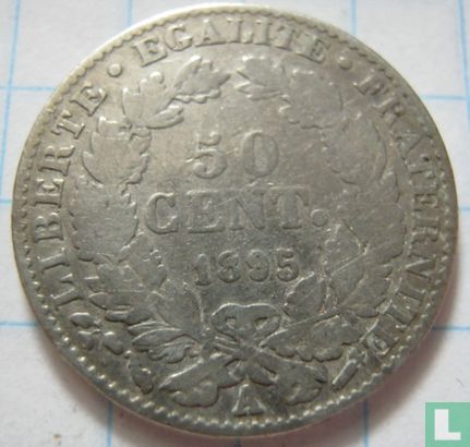 Frankrijk 50 centimes 1895 - Afbeelding 1