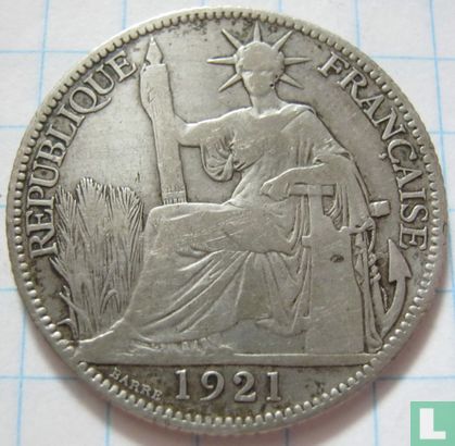 Indochine française 20 centimes 1921 - Image 1