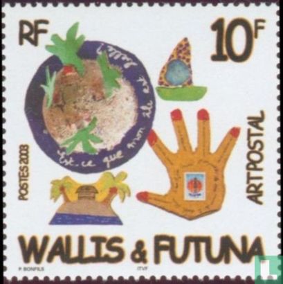 Art with stamps