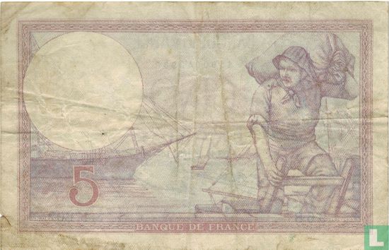 Frankreich 5 francs - Bild 2