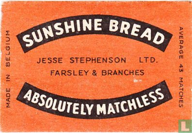 Sunshine Bread Absolutely matchless