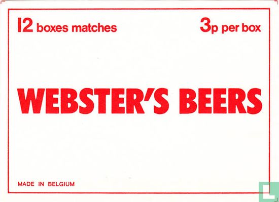 Webster's beers