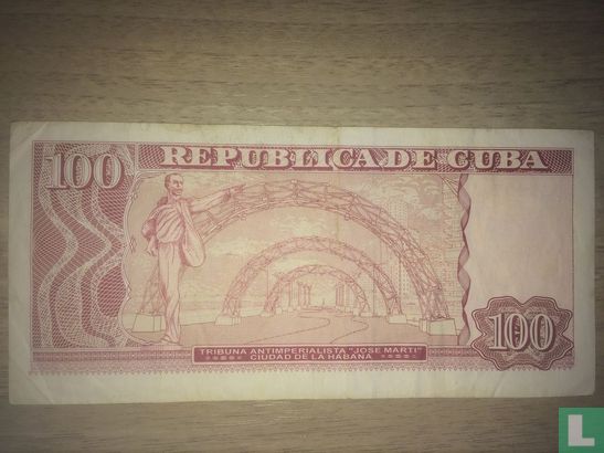 Kuba 100 Pesos 2001  - Bild 2