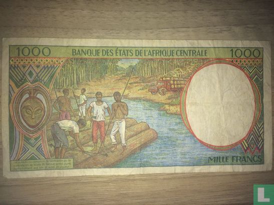 Centraal Afrikaanse Staten 1000 Francs (C-Congo) - Afbeelding 2
