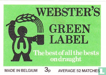 Webster's green label