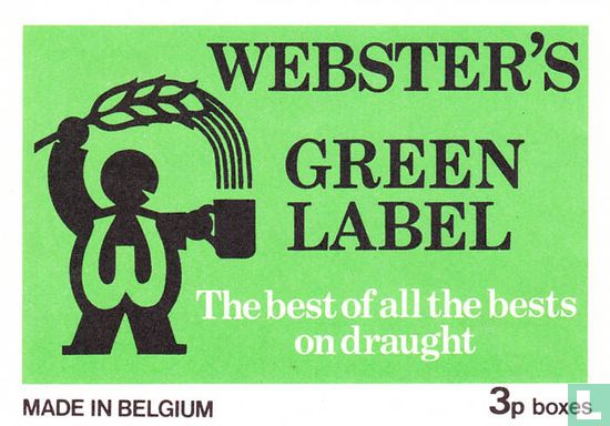 Webster's green label