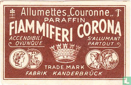 Allumettes "Couronne" - Fiammiferi Corona - Image 1