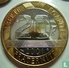 Frankreich 20 Franc 2001 - Bild 1