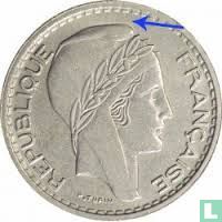 Frankrijk 10 francs 1947 (zonder B, klein hoofd) - Afbeelding 3