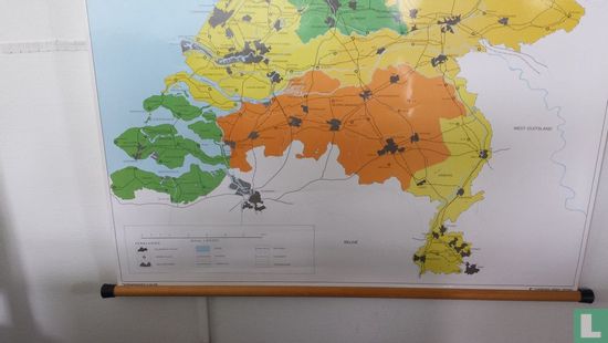 Staatkundige kaart van Nederland t.b.v. het onderwijs - Bild 3