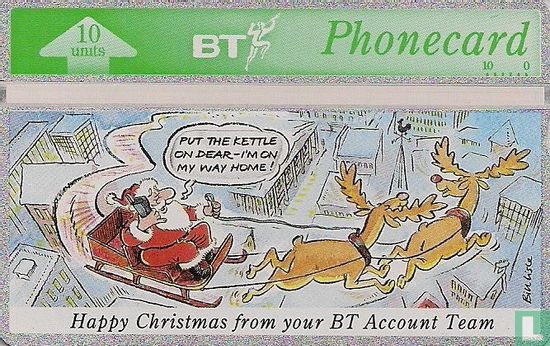 BT Accounts Team - Christmas 1992 - Image 1