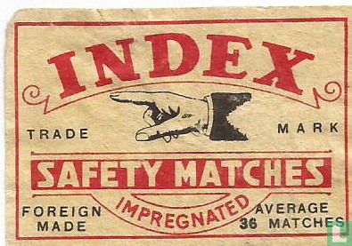 Index safety matches