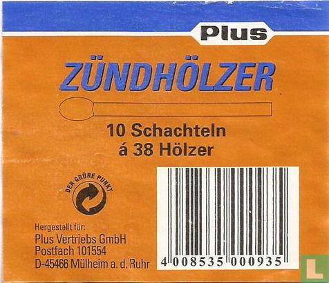 Plus Zündhölzer - Image 1