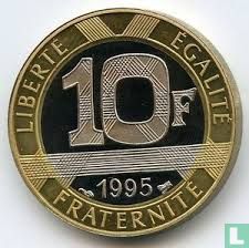 Frankreich 10 Franc 1995 - Bild 1