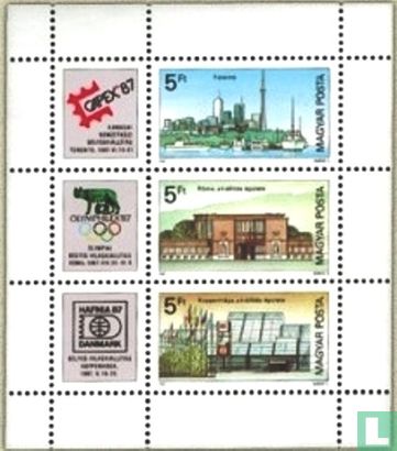 Internationale postzegeltentoonstellingen