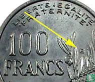France 100 francs 1955 (B)  - Image 3