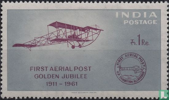 First airmail flight