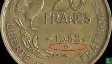 France 20 francs 1952 (B) - Image 3