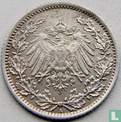 German Empire ½ mark 1918 (A) - Image 2