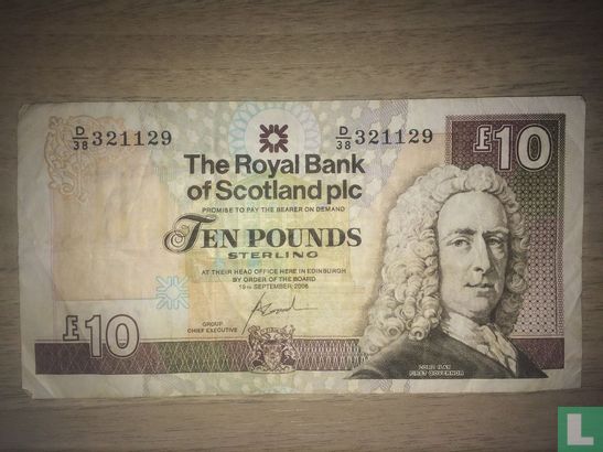 Schotland 10 Pounds 2006 - Afbeelding 1