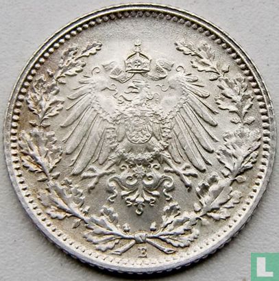 German Empire ½ mark 1917 (E) - Image 2