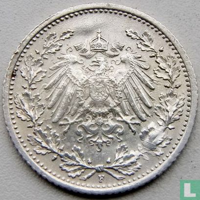 Empire allemand ½ mark 1915 (F) - Image 2