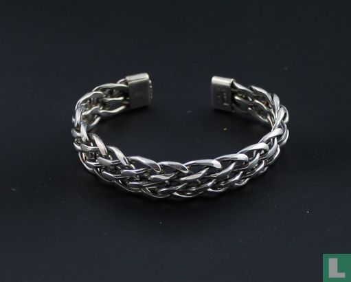 Gevlochten Zilveren Armband - Image 1