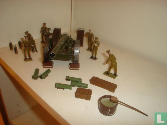 8th inch howitzer with 6 men crew - Afbeelding 1
